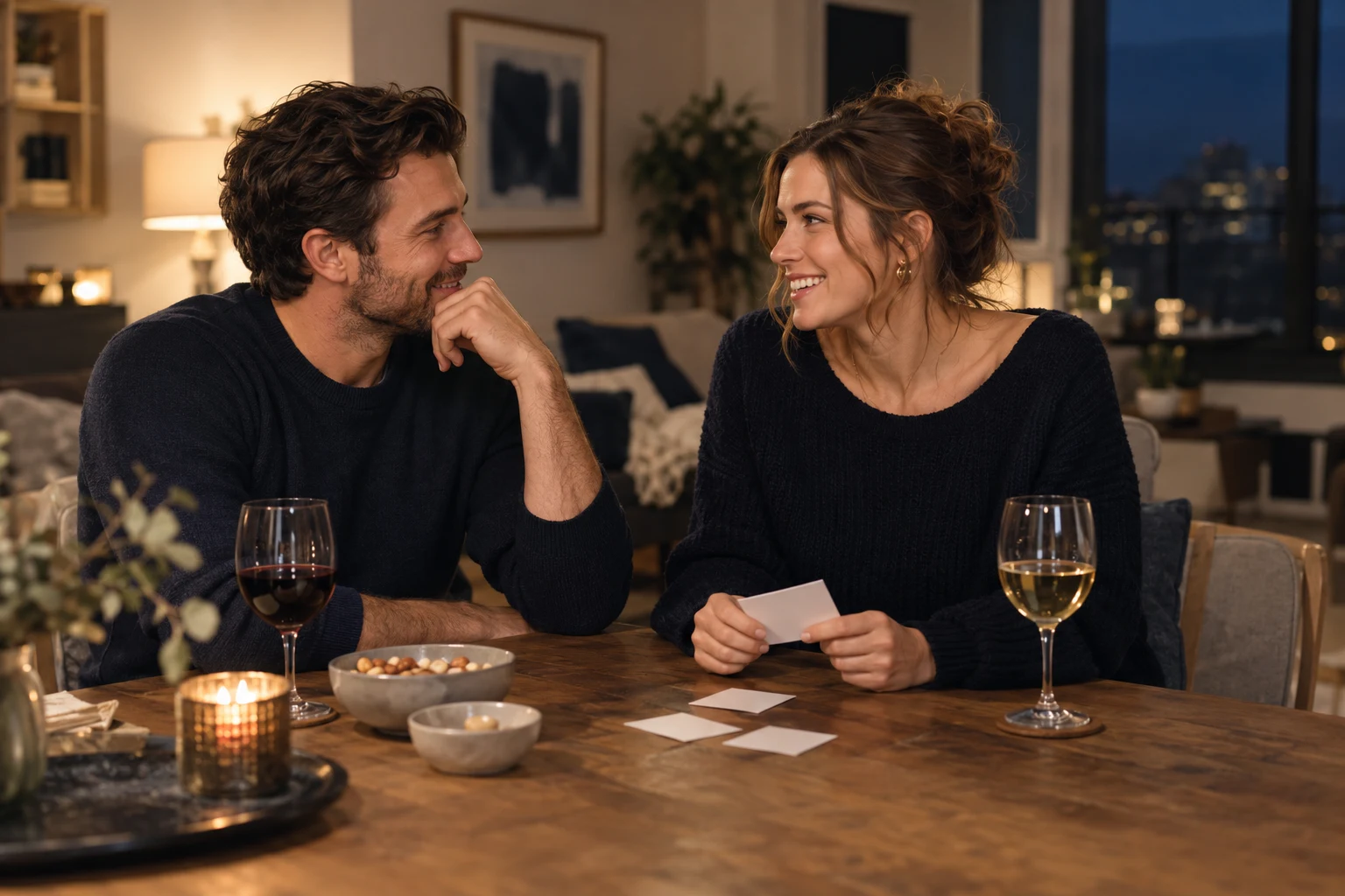 Illustrative occasion: Date Night, Stay In